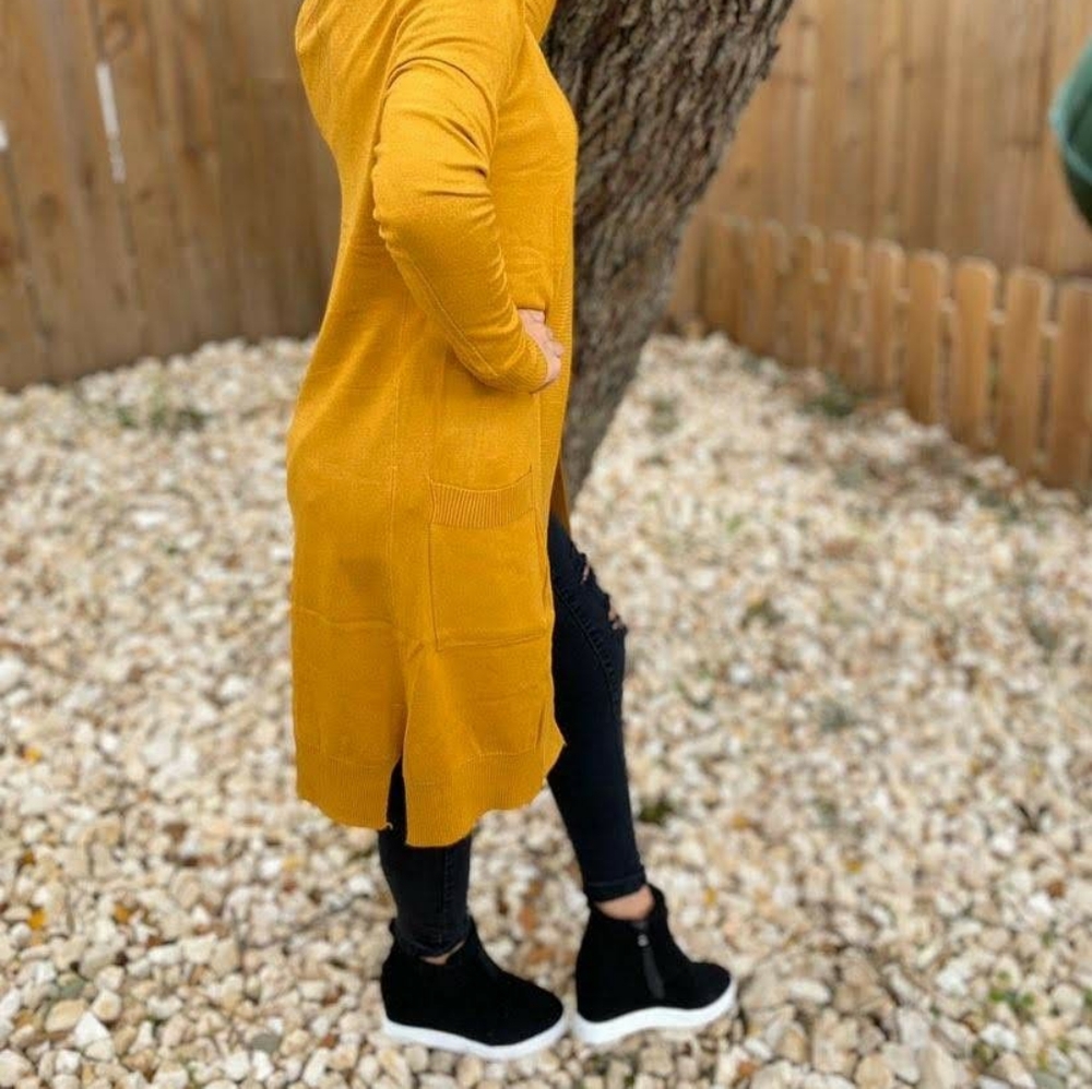 Mustard yellow Cardigan